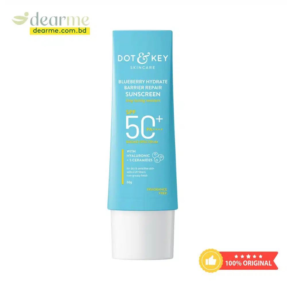 DOT & KEY Blueberry Hydrate Barrier Repair Sunscreen 50g