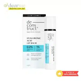 Deconstruct's Hyaluronic Acid Lip Balm with 1% Cupuaçu Butter