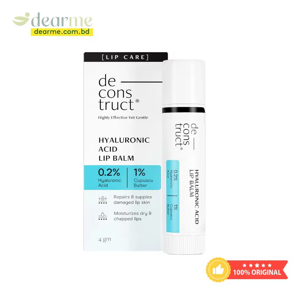 Deconstruct's Hyaluronic Acid Lip Balm with 1% Cupuaçu Butter Deconstruct's Hyaluronic Acid Lip Balm with 1% Cupuaçu Butter