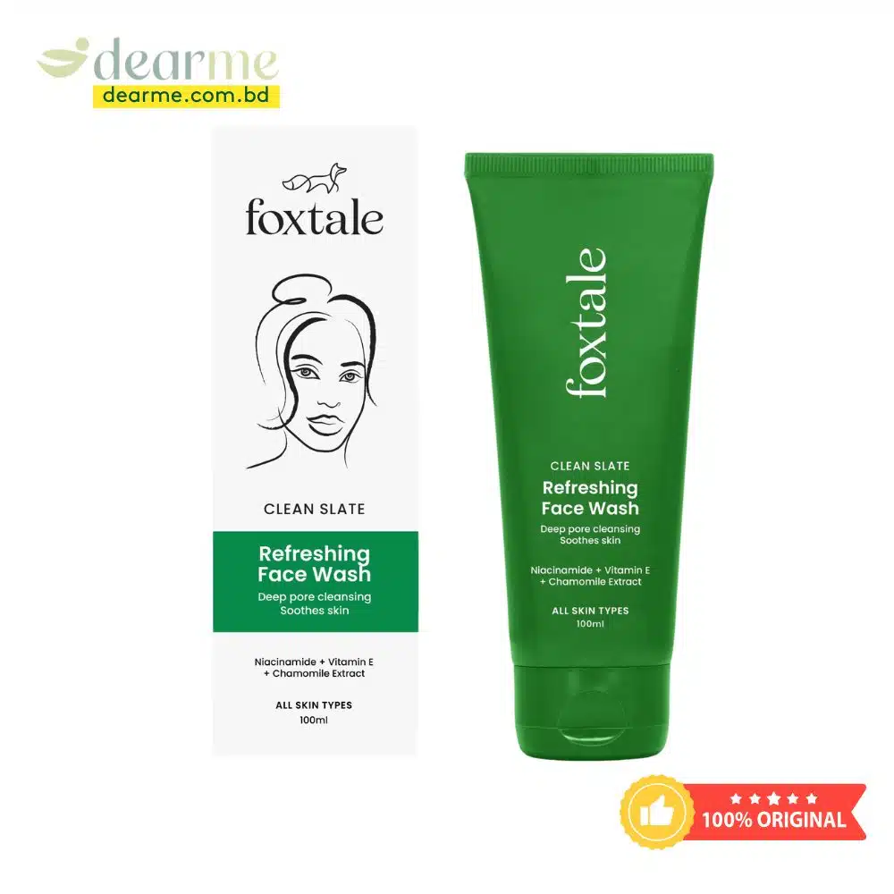 Foxtale Refreshing Face Wash for Deep Cleansing 100ml
