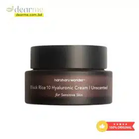 Haruharu Wonder Black Rice 10 Unscented Hyaluronic Cream For Sensitive Skin 50ml