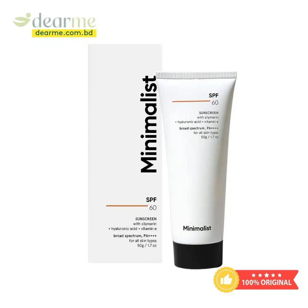 Minimalist Sunscreen SPF 60 PA ++++