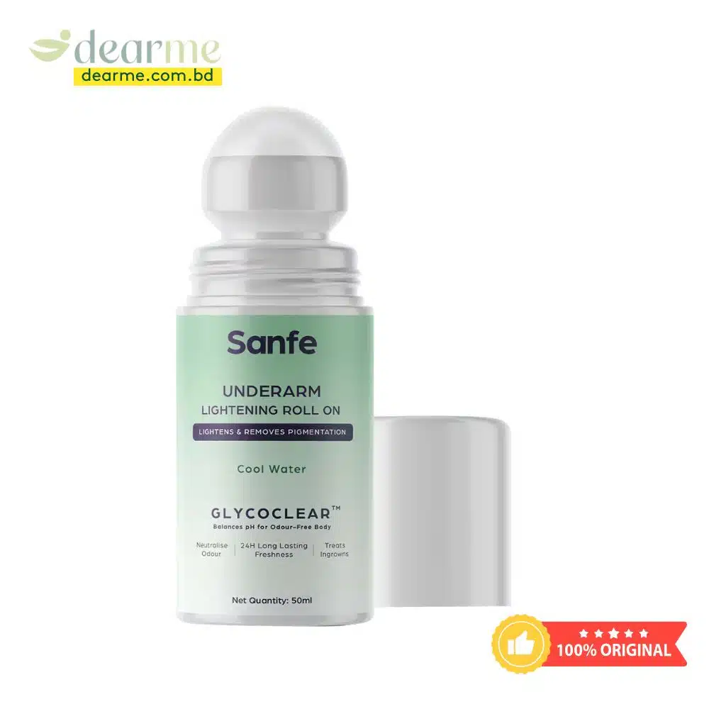 Sanfe Underarm Lightening Roll On (Cool Water) dearme.com.bd Sanfe Underarm Lightening Roll On (Cool Water)