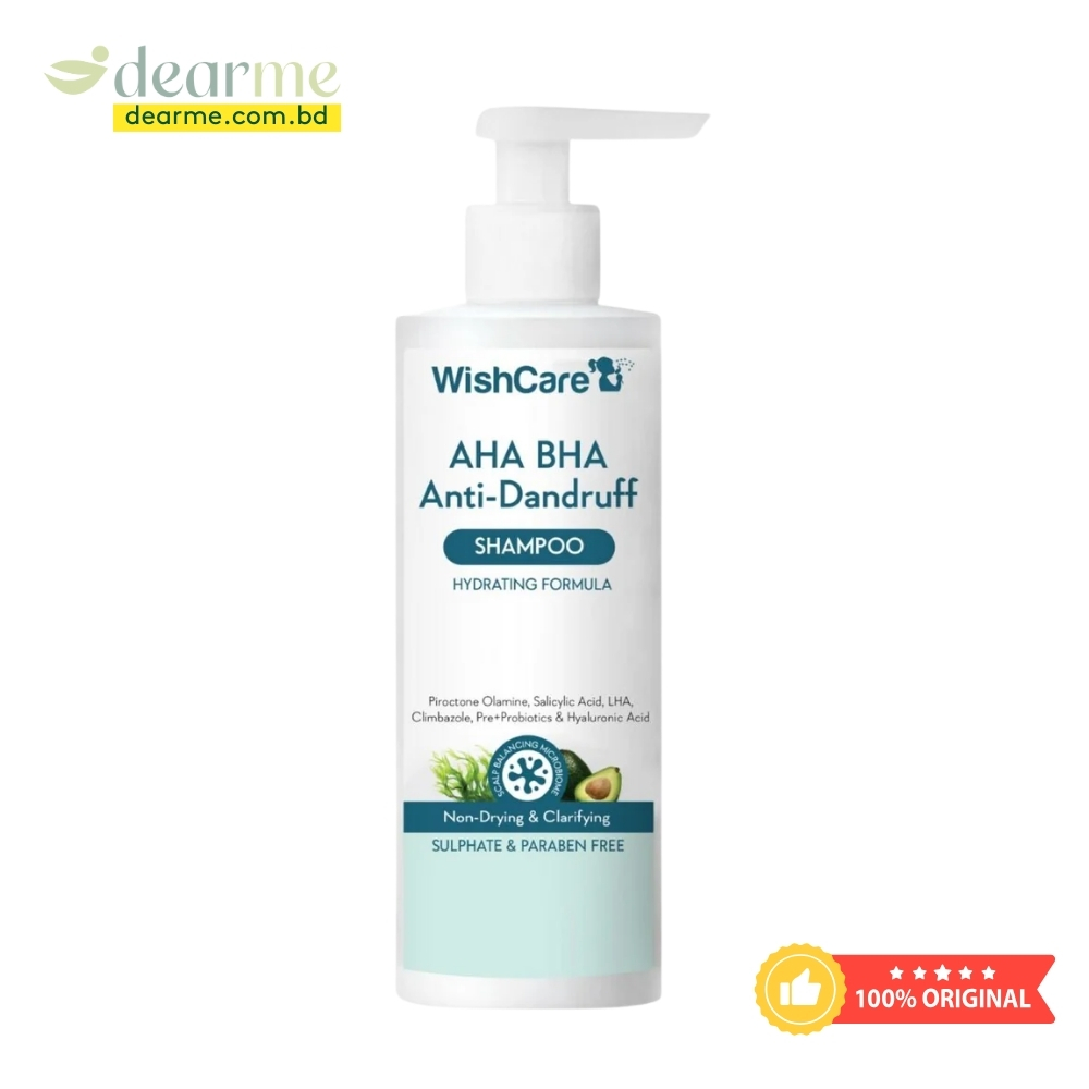 WishCare AHA BHA Anti-Dandruff Shampoo
