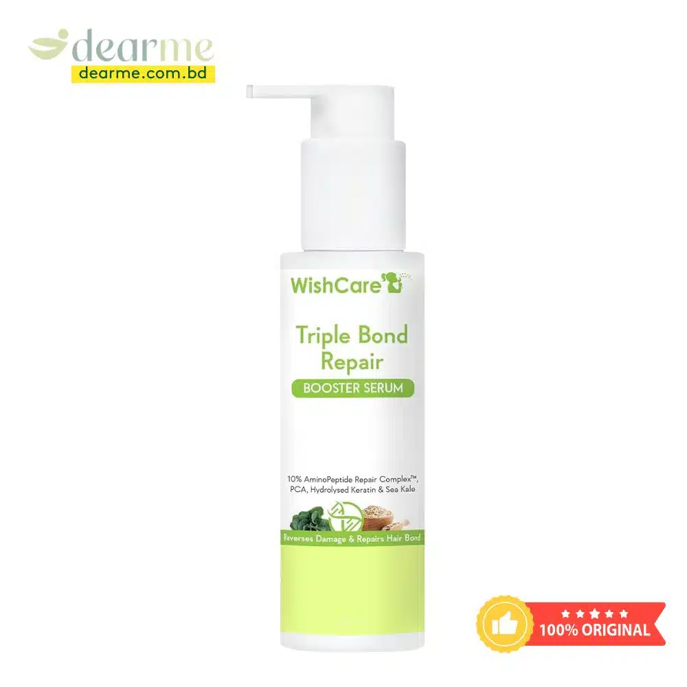 WishCare Triple Bond Repair Booster Hair Serum - 100ml dearme.com.bd