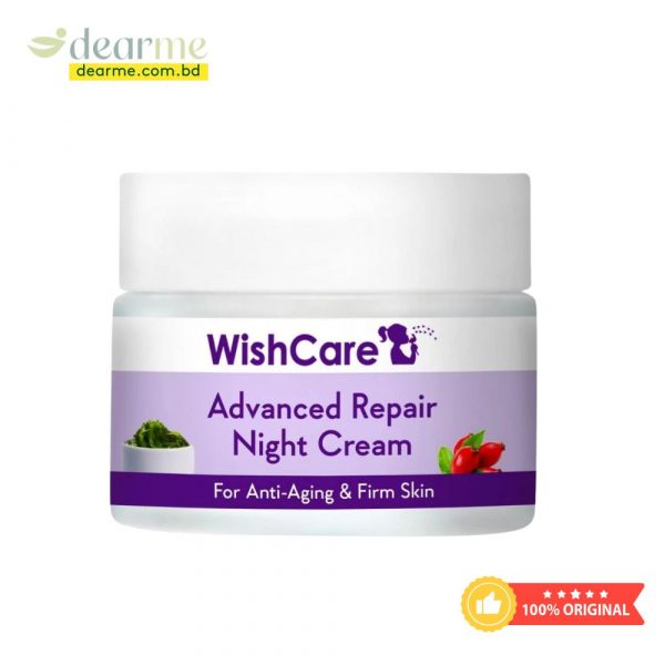 Wishcare Advanced Repair Anti Aging Night Cream-50g dearme.com.bd
