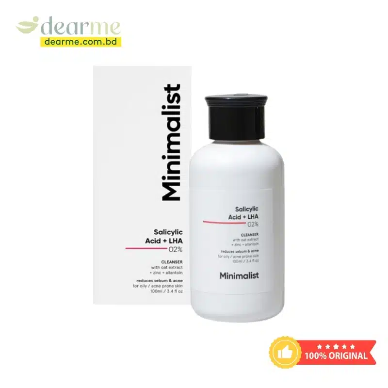 Minimalist Salicylic Acid + LHA 02% Face Cleanser