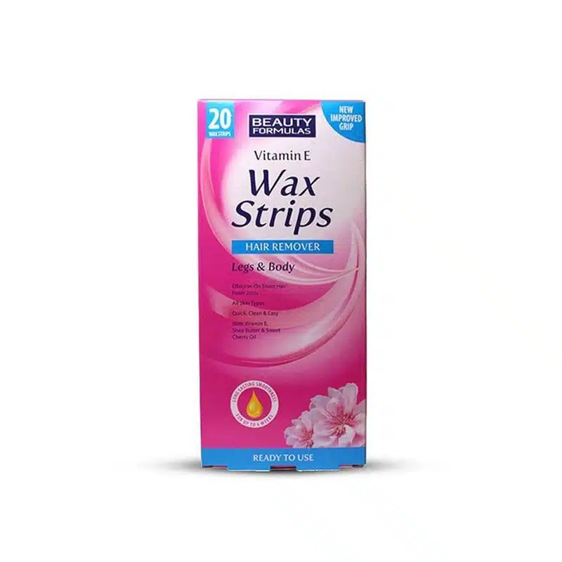 Beauty Formulas Vitamin E Wax Strips