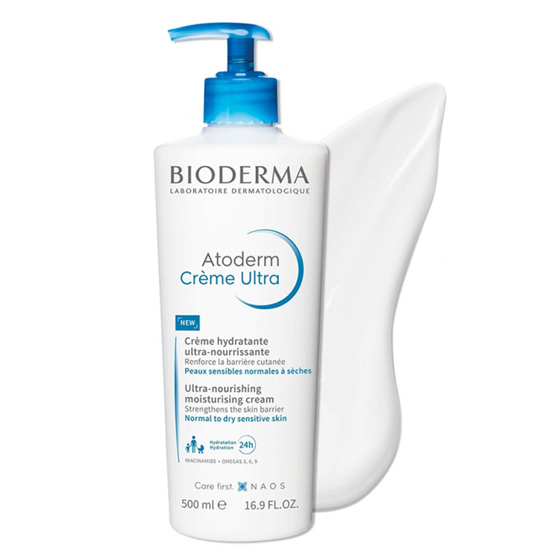 Bioderma Atoderm Crème Ultra Utra-Nourishing Moisturising Cream - 500ml