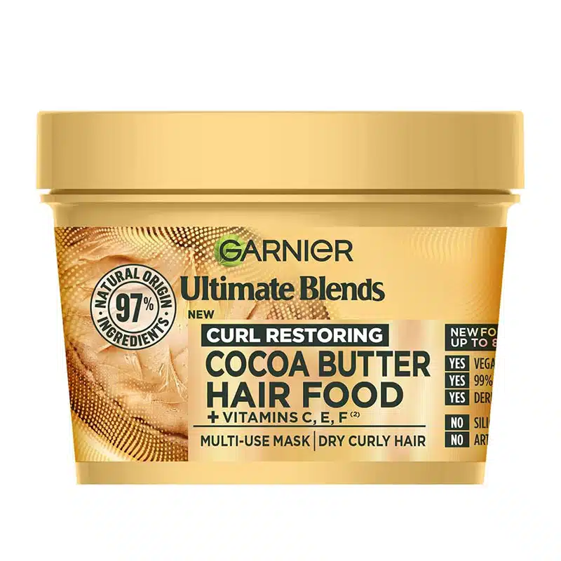Garnier Ultimate Blends Hair Food Cocoa Butter Hair Mask - 400ml