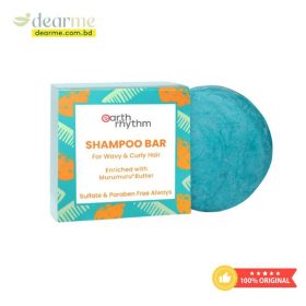 Earth Rhythm Murumuru Butter For Wavy and Curly Hair Shampoo Bar Cardboard, Tames Frizz (1)