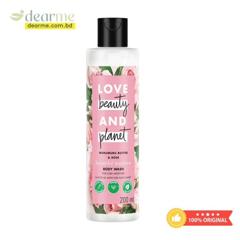 Love Beauty & Planet Natural Murumuru Butter and Rose Sulfate Free Body Wash