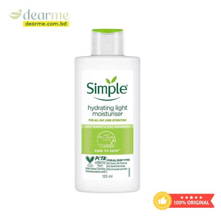 Simple Kind to Skin Hydrating Light Moisturiser 125ml - Light