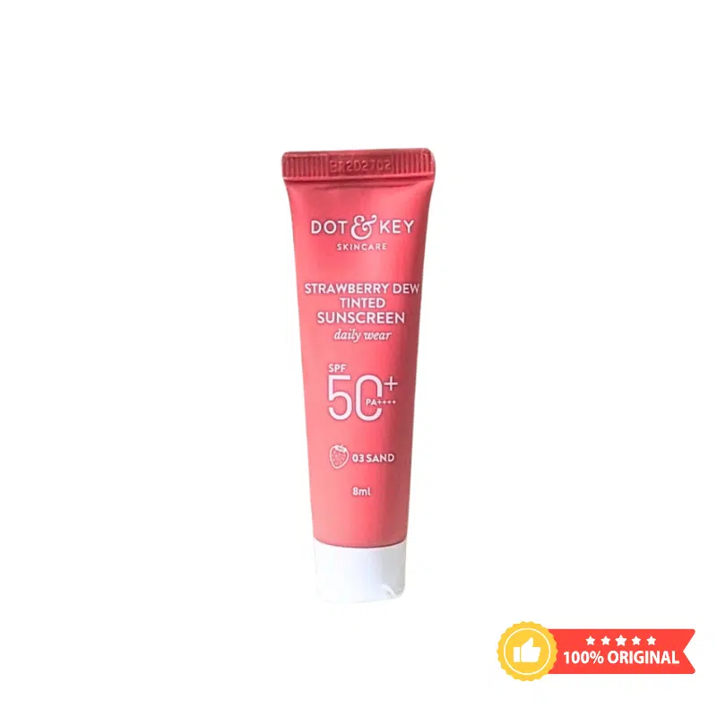 Dot & Key Strawberry Dew Tinted Sunscreen Mini 8ml (Sand)