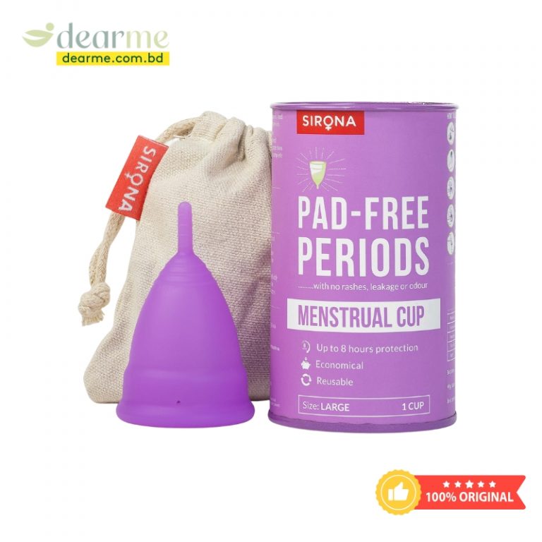_Sirona Reusable Menstrual Cup for Women Large Size