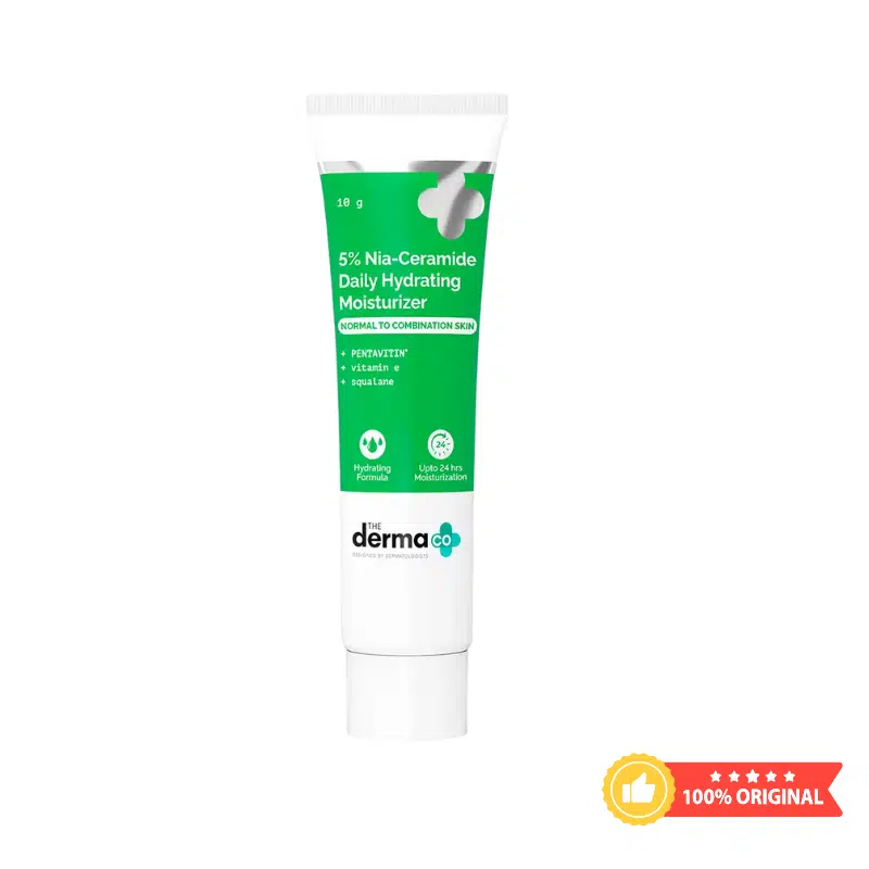 The Derma Co 5% Nia-Ceramide Daily Hydrating Moisturizer Mini 10g The Derma Co 5 Nia Ceramide Daily Hydrating Moisturizer Mini 10g