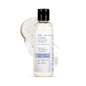 Deconstruct Oil Control Face Wash with 0.5% Salicylic Acid & 1% Niacinamide | Acne & Oil Control for Oily Skin | 100ml