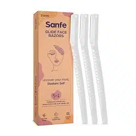 Sanfe Glide Face Razor for Women 3 Units