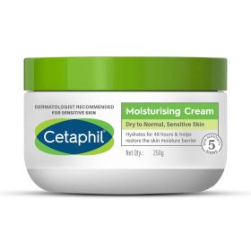 Cetaphil Moisturising Cream for Face & Body,Dry to Normal skin, 250gm