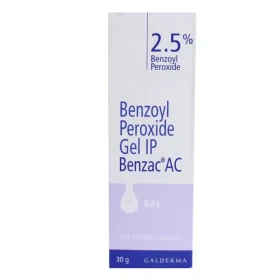 Benzac AC 2.5% Tube of 30g Gel