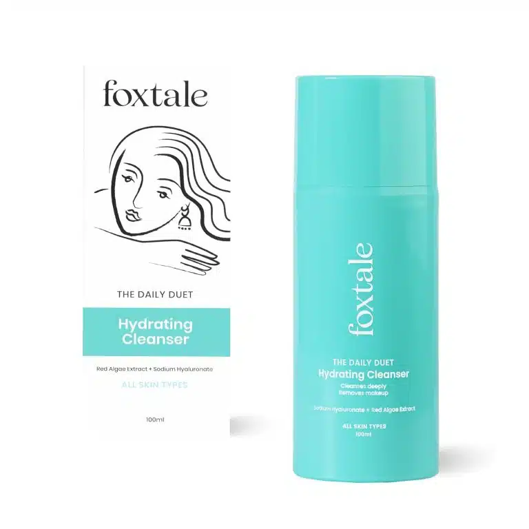 FoxTale Duet Gentle Hydrating Face Wash and Makeup Remover