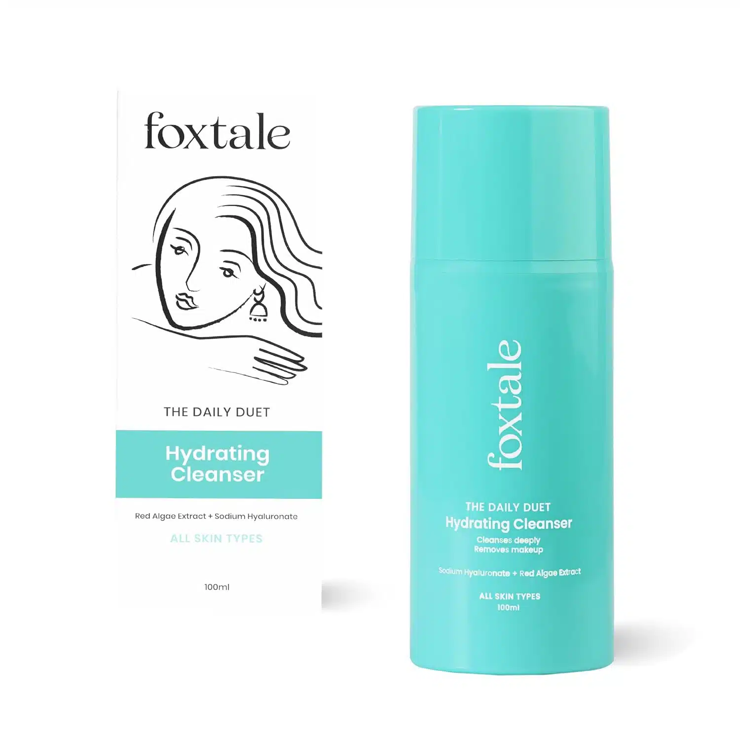 FoxTale Duet Gentle Hydrating Face Wash and Makeup Remover FoxTale Duet Gentle Hydrating Face Wash and Makeup Remover
