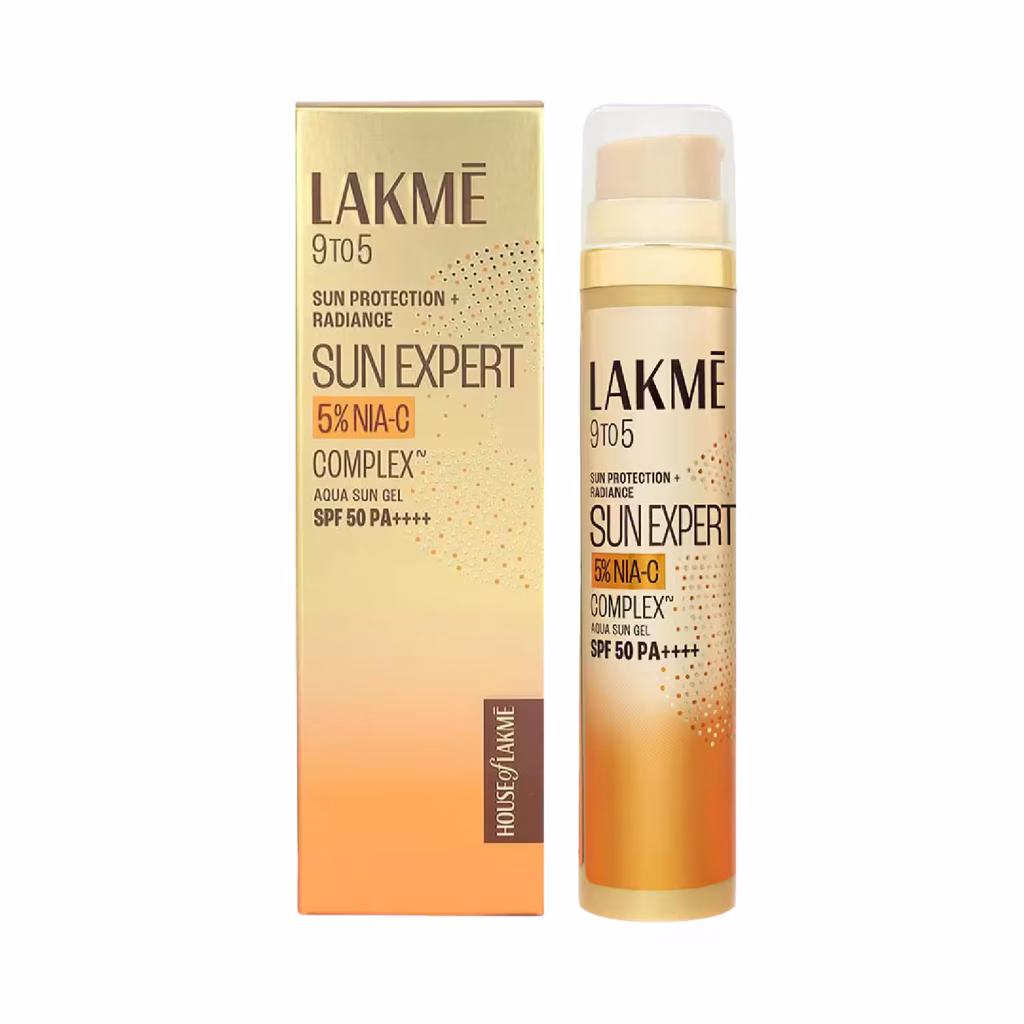 Lakme 5% Niacinamide & Vitamin C Sunscreen Gel SPF 50 PA