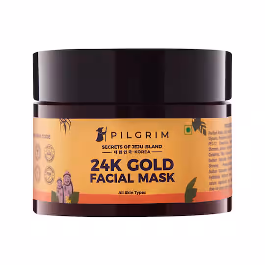 Pilgrim 24K Gold Facial Mask - 08gm