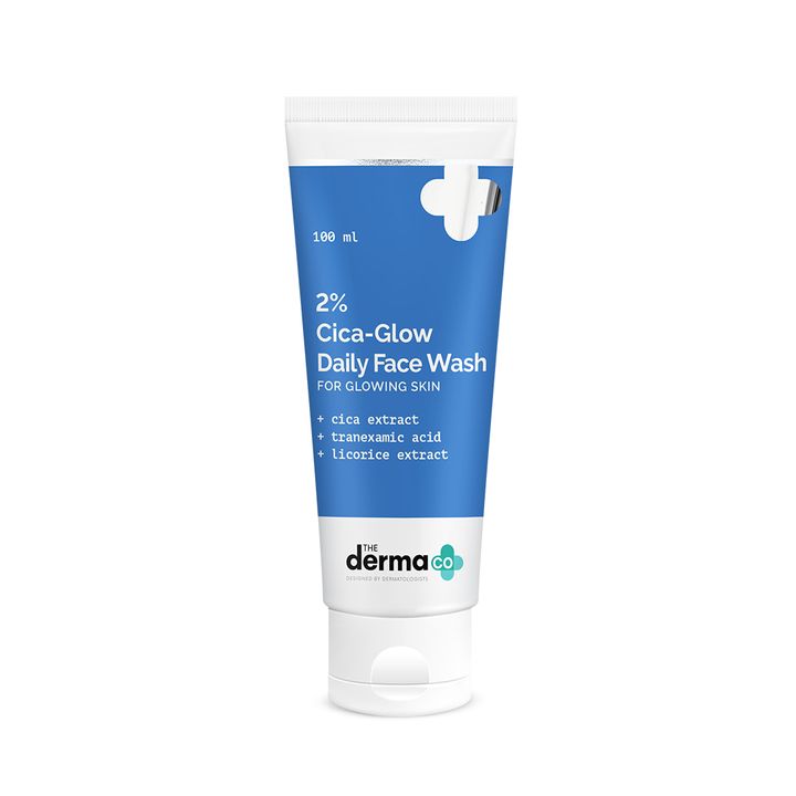 The Derma Co 2% Cica-Glow Daily Face Wash- 100ml