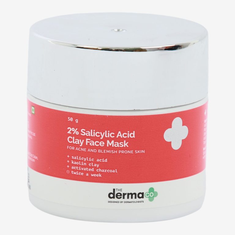 The Derma Co 2% Salicylic Acid Clay Face Mask 50g