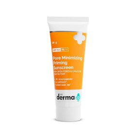 The Derma Co Pore Minimizing Priming Cream Sunscreen - 50gm