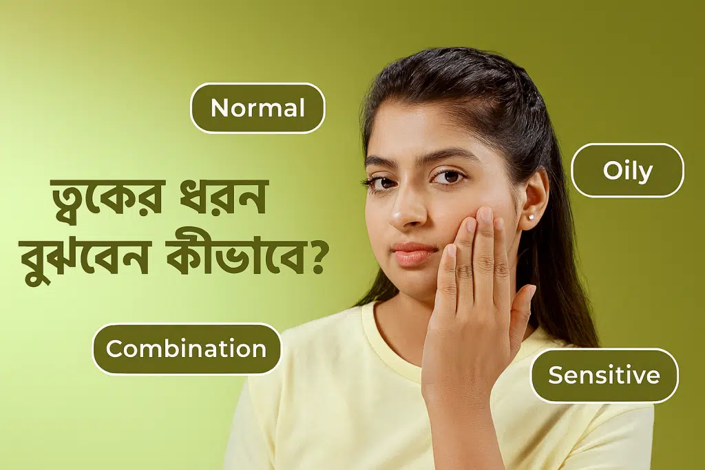 ত্বকের ধরণ বুঝবে কীভাবে?