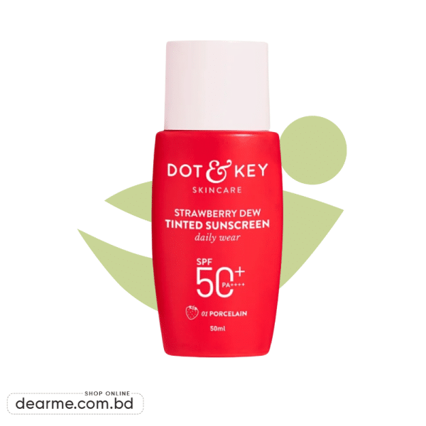 Dot & Key Strawberry Dew Tinted Sunscreen (Porcelain light)
