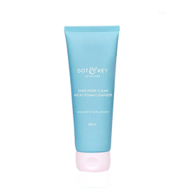 Dot & Key Deep Pore Clean Milky Foam Cleanser 100ml