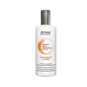 Streax Professionals Repair Max Shampoo for Dry to Damaged Hair 300ml