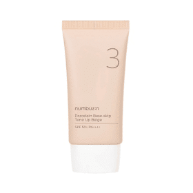 Numbuzin No.3 Porcelain Base-skip Tone Up Beige SPF50+ 50ml