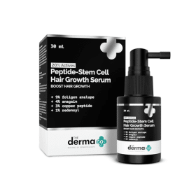 The Derma Co 20% Actives Peptide-Stem Cell Hair Growth Serum 30ml