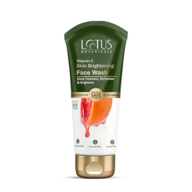Lotus Botanical Vitamin C Skin Brightening Face Wash 100ml