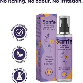 Sanfe Lavender & Chamomile Natural Intimate Wash
