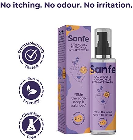 Sanfe Lavender & Chamomile Natural Intimate Wash