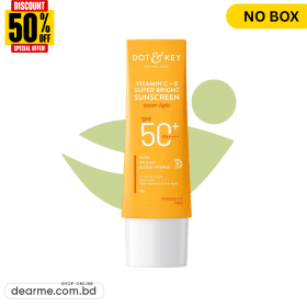 DOT & KEY Vitamin C + E Super Bright Sunscreen Spf 50 No box