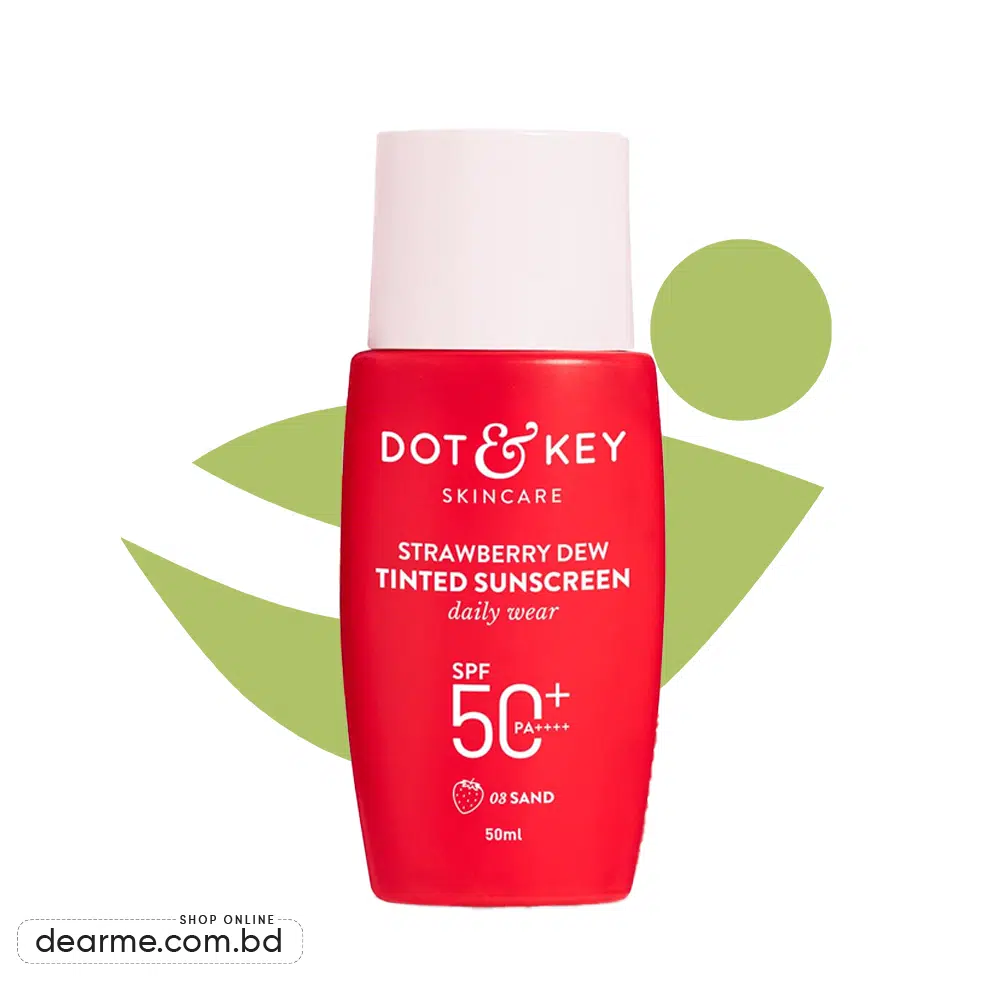 Dot & Key Strawberry Dew Tinted Sunscreen (Sand Medium)