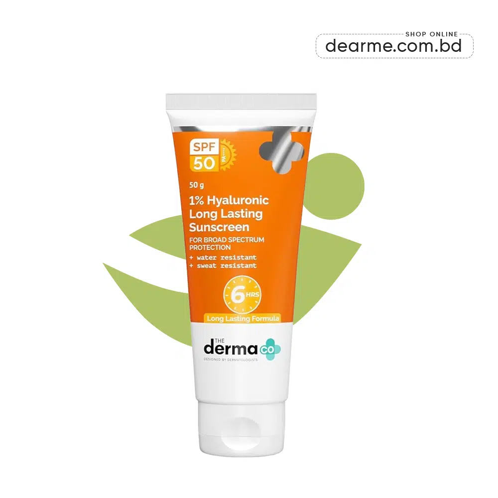 The Derma Co 1% Hyaluronic Long Lasting Sunscreen SPF 50