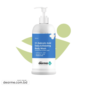 The Derma Co 1% Salicylic Acid Daily Exfoliating Body Wash