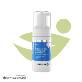The Derma Co 1% Salicylic Acid Foaming Daily Face Wash