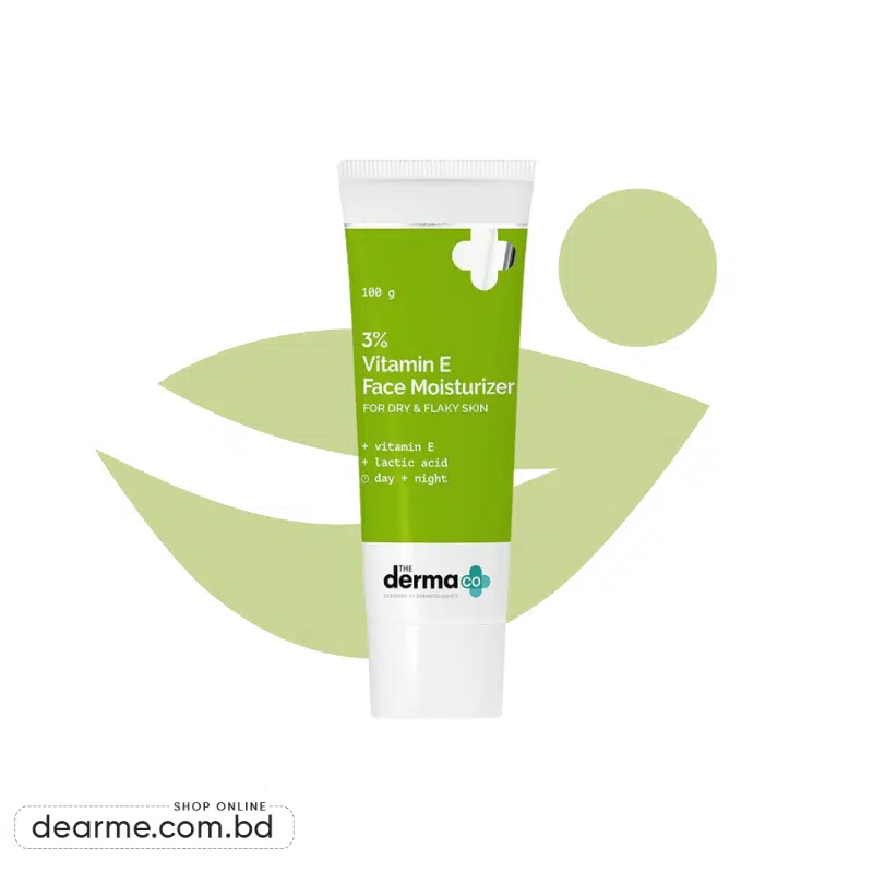 The Derma Co 3% Vitamin E Face Moisturizer 100gm