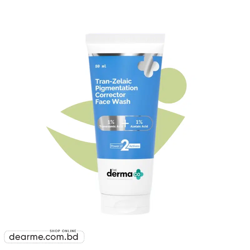 The Derma Co Tran-Zelaic Pigmentation Corrector Face Wash 80ml
