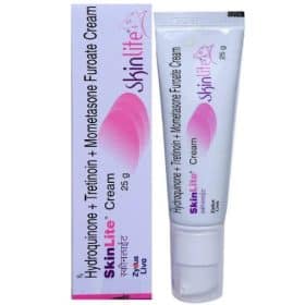 Hydroquinone+Tretinoin+Mometasone Furoate Skinlite Cream 25g