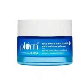 Plum 2% Niacinamide & Rice Water Clear Moisture Gel Cream 50g