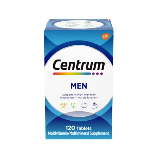 Centrum Multivitamins for Men With Vitamin D3, B Vitamins and Antioxidants, 120 Tablets